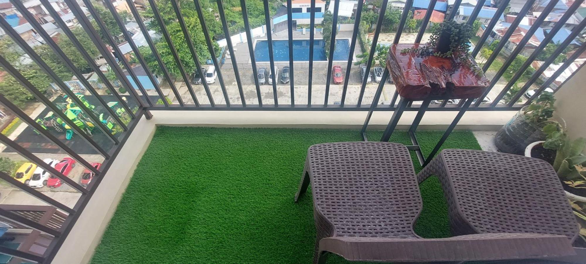 Dracarys Place 2 Condo With Balcony Unlimited Wifi Lapulapu City View Exteriör bild