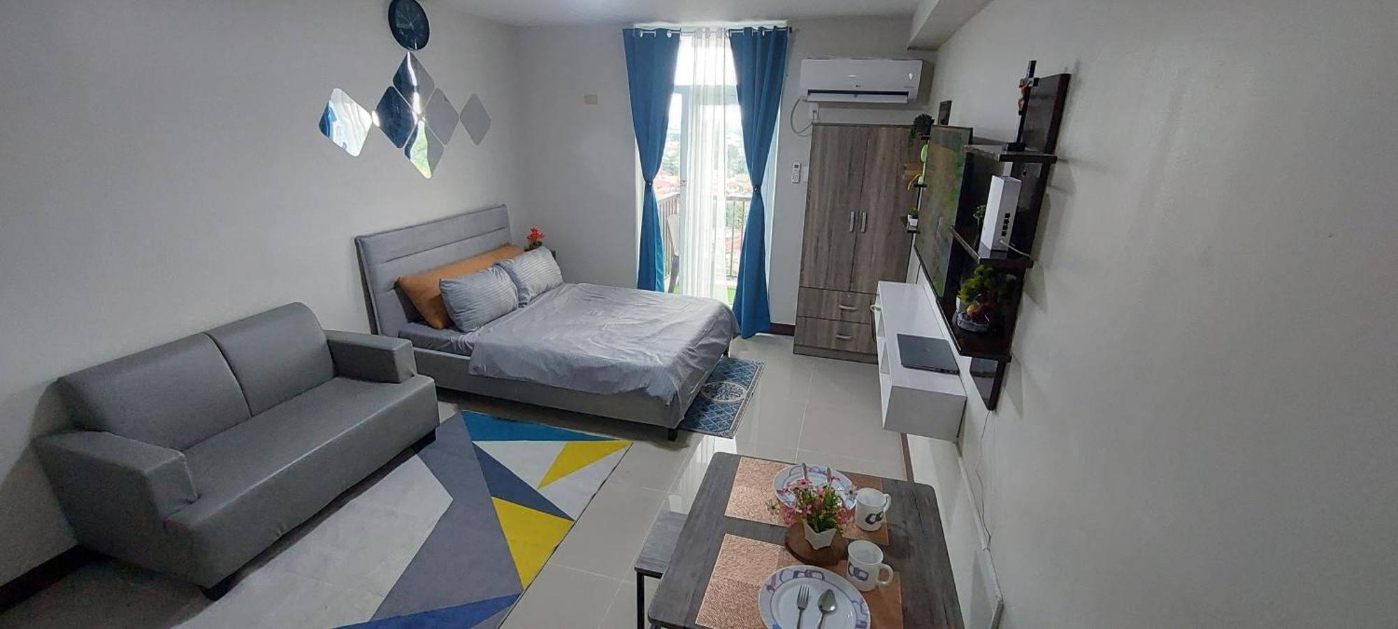 Dracarys Place 2 Condo With Balcony Unlimited Wifi Lapulapu City View Exteriör bild